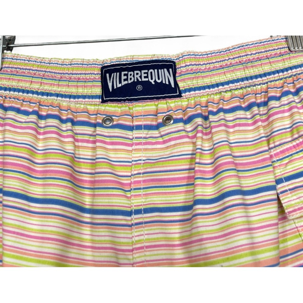 Vilebrequin Striped Swim Trunks Multicolor Pastel 3XL - Picture 4 of 11